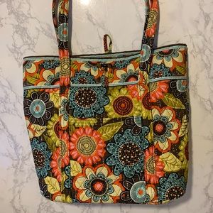 Vera Bradley Flower Shower Iconic Vera Tote